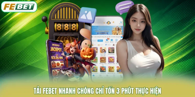 Tải FEBET nhanh chóng chỉ tốn 3 phút thực hiện